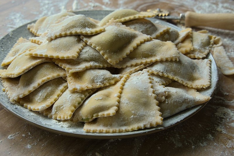 Pasta with Mediterranean flavors